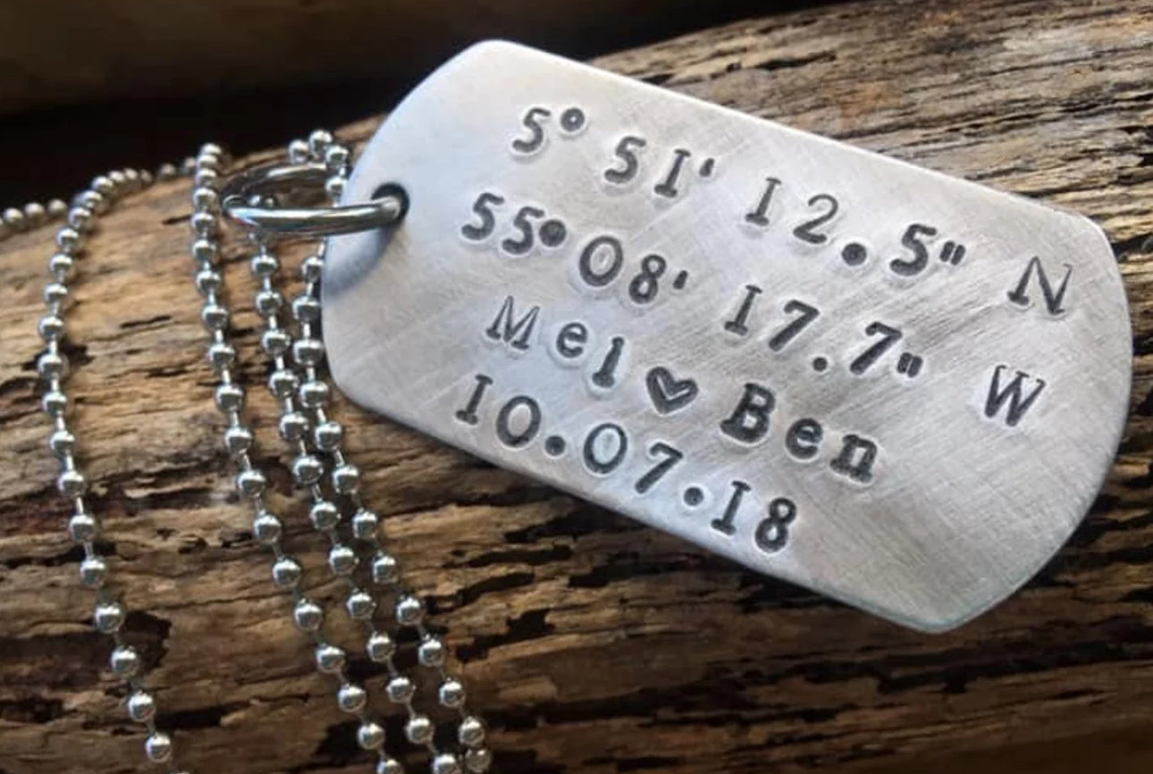 Personalised neck chain