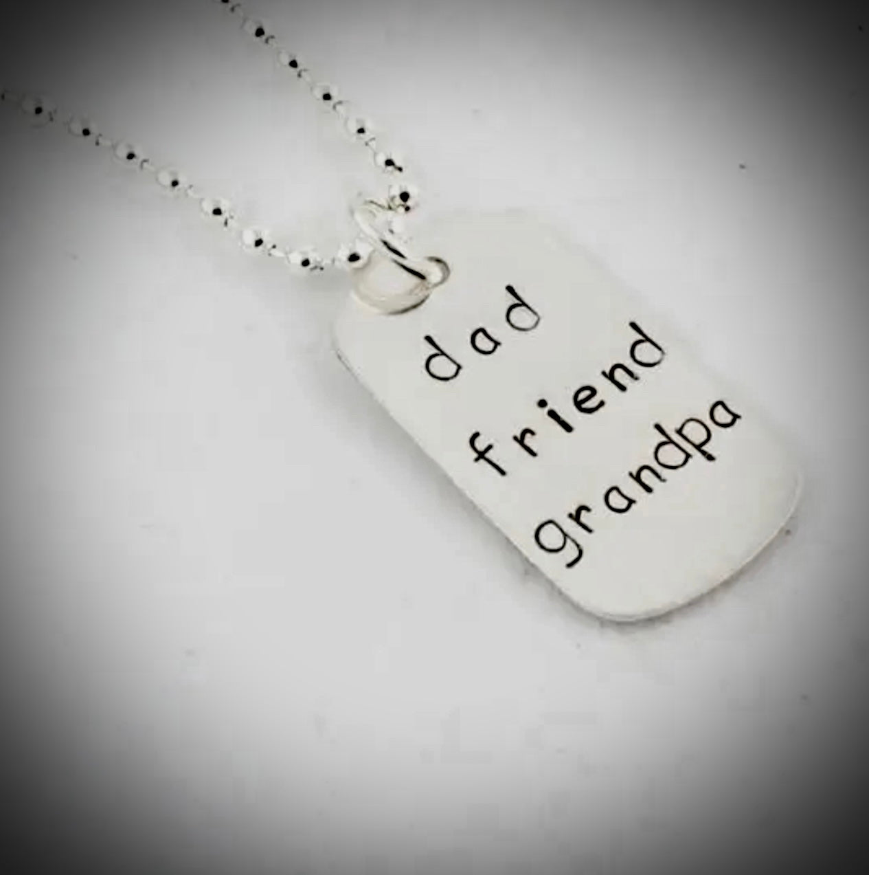 Personalised neck chain